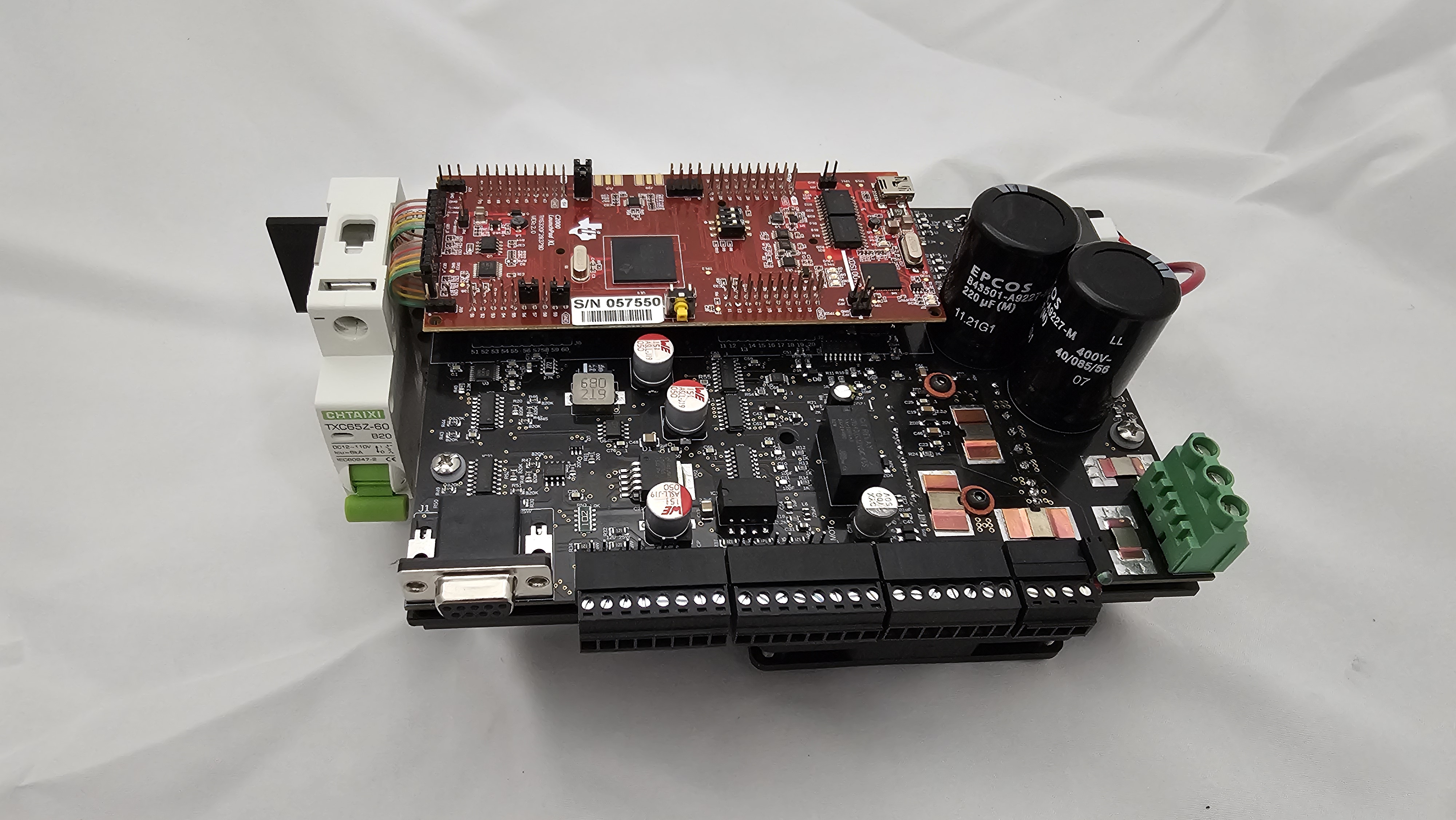 Force Two Pow power board for brushless telescope mount servo drives